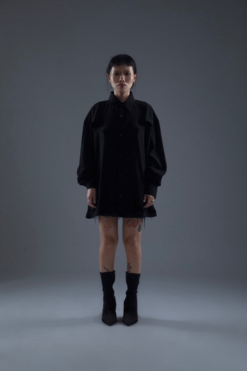 FULL SLEEVES CREPE SHIRT