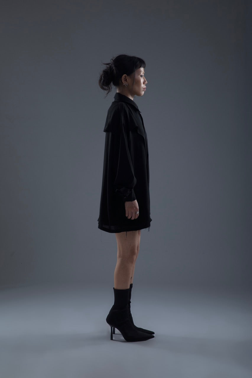 FULL SLEEVES CREPE SHIRT